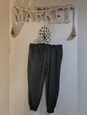 NWOT Rachel Zoe Women's Dark Green Track Jogger Pants
